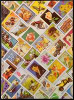 212 db megszállási bélyeg Bodor vizsgálójellel, 7 lapos, közepes berakóban