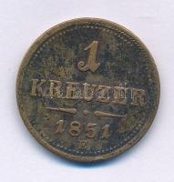 1851E 1 kr Cu T: VF Adamo M4