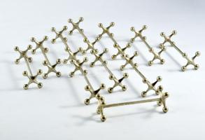 Alpakka késbakok 11 db 10 cm