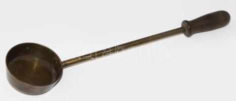 Pecsétviasz melegítő. 19 cm