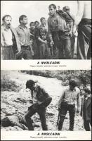 cca 1989 előtt készült, "A nyolcadik" című bolgár film jelenetei és szereplői, 19 db vinta...