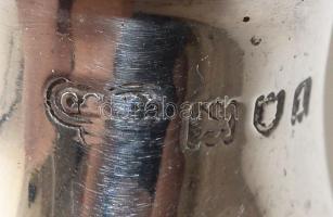 Ezüst (Ag) sószóró, jelzett 6,5 cm, 26 g