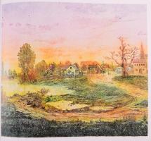 Gross Arnold album. A művész, Gross Arnold (1929-2015) grafikus művész által DEDIKÁLT (rajzos dediká...