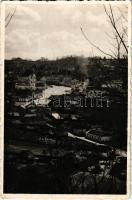 1942 Szilágycseh, Bömischdorf, Cehu Silvaniei; látkép télen / general view in winter (EK)