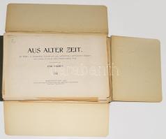 cca 1910 Sigerius, Emil: Siebenbürgisch-sächsische Burgen und Kirchenkastelle, 39 tábla szász-erdély...