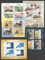 Románia 2007-2020 10 db Europa blokk berakólapon