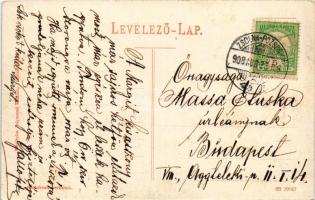 1908 Szulyóváralja, Súlov-Hradná; Vág-völgye. Wertheim Zsigmond kiadása / valley + "ZSOLNA - PO...