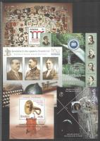 Románia 2011-2019 10 db blokk berakólapon