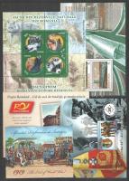 Románia 2011-2019 10 db blokk berakólapon