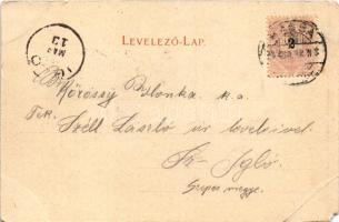 Kassa, Kosice; Rózsa utca, indóház, vasútállomás, látkép, Fő utca. Edgar Schmidt (Dresden) / street,...