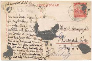 1917 Szinérváralja, Szinyérváralja, Seini; Piactér. W.L. Bp. N. 2386. / market square (Rb)