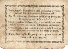 1848-49. "Kossuth-bankók" 15kr (2x), 30kr (1x), 2Ft (3x) két klf, 5Ft (1x) T:III,IV,IV- Ös...