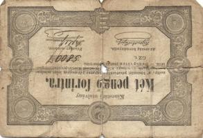 1848-49. "Kossuth-bankók" 15kr (2x), 30kr (1x), 2Ft (3x) két klf, 5Ft (1x) T:III,IV,IV- Ös...