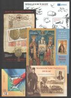 Románia 2020-2022 10 db blokk berakólapon