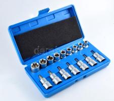 16 darabos E-aljzat készlet, dobozában.