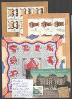 Románia 2020-2023 8 db blokk + 2 db kínai kisív berakólapon