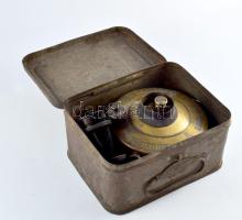 Phoebus antik osztrák spirituszfőző, eredeti dobozában.