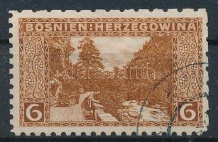 1906 6H bélyeg 6:6:9:9 vegyes fogazással