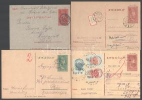 20 db futott díjjegyes levelezőlap