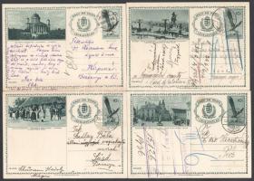 10 klf "D" jelű képes díjjegyes levelezőlap