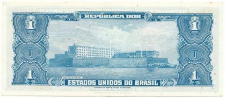 Brazília DN(1956) 1C alacsony "3232A 000011" sorszámmal T:AU
Brazil ND (1956) 1 Cruzeiro ...