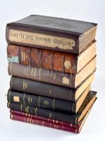 cca 1904-1942 Nagy jogi folyóirat tétel: Igazságügyi javaslatok tára (12 kötet) és Igazságügyi közlö...