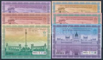 2022 HUNFILEX 6 darabos emlékív garnitúra