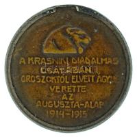 Osztrák-Magyar Monarchia 1915. "A Krasniki diadalmas csatában az oroszoktól elvett ágyúból vere...