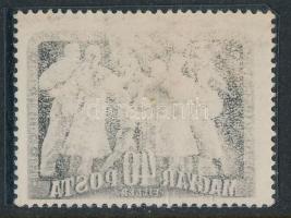 1950 Felszabadulás 40f gépszínátnyomattal