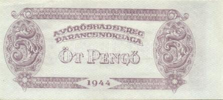 1944. 5P "V.H." (3x) T:II+