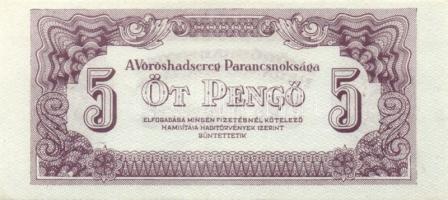 1944. 5P "V.H." (3x) T:II+