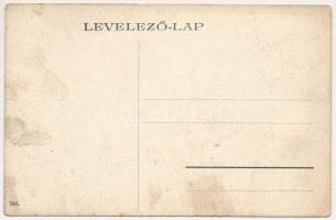 Torda, Turda; Fő tér, Tordai Iparosok Önképző Egylete, Kávéház és Étterem, Európa szálloda, J. Eszen...