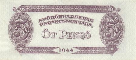 1944. 5P "V.H." (2x) T:II+