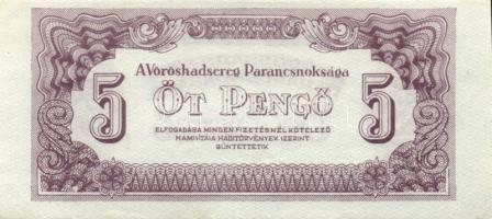 1944. 5P "V.H." (2x) T:II+