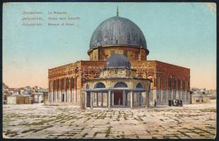 1916 Tábori posta képeslap Betlehemből / Field postcard from Betlehem "K.u.K. GEBIRGSHAUBITZBAT...