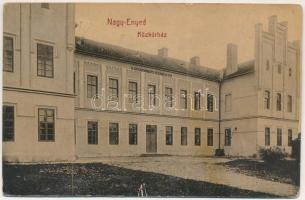 1908 Nagyenyed, Aiud; Közkórház. W. L. (?) No. 467. / hospital (ázott / wet damage)