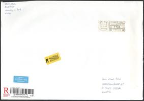 2008-2017 12 db nagyalakú futott levél, magas értékű bérmentesítésekkel