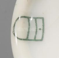 Cseh alt wien historizáló csésze alátéttel, jelzett, d: 11,5 cm