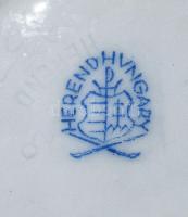 Herendi kosár alakú kínáló, jelzett, hibátlan, d: 11,5 cm