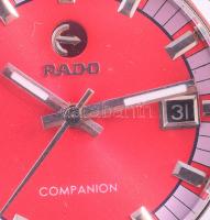RADO Companion automata karóra, frissen szervizelt, fém szíjjal. működik, jelzett tok, jelzett szerk...