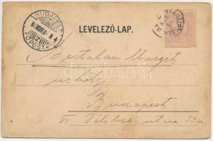 1899 Marosvásárhely, Targu Mures; Cs. és kir. laktanya, katonák. Reichardsperg kiadása / K.u.K. mili...