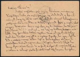 1928 Ajánlott levelezőlap 30f kiegészítéssel / Registered postcard