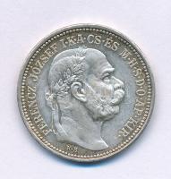 1914KB 1K Ag "Ferenc József" T:AU patina
Adamo K5.1