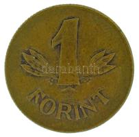 1967. 1Ft Al-bronz lapkára vert érme T:AU,XF patina RRR! / Hungary 1967. 1 Forint coin strucked on Al-bronze planchet C:AU,XF patina RRR! Adamo F6.3ev