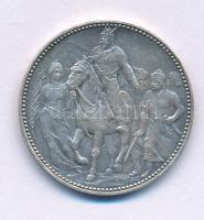 1896KB 1K Ag "Millenium / Ferenc József" T:XF patina
Adamo K5.2