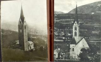 Orphanides János (1876-1939) fotóművész "Nagyítások II" című albuma, benne 68 darab klf té...