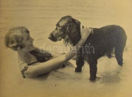 Orphanides János (1876-1939) fotóművész "Nagyítások II" című albuma, benne 68 darab klf té...