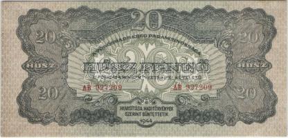 1944. 20P "V. H." egyvonalas számok! T:I