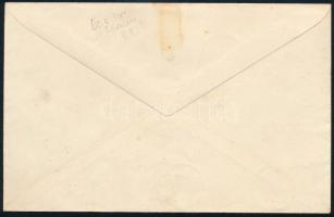 1945 (2. díjszabás) Távolsági levél Béke sorral / Mi 774-777 on cover "SOPRON"