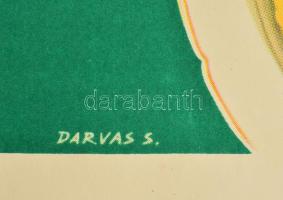 1960 Darvas Sándor (-): Védekezzünk a fertőző bélbetegségek ellen. Egészségügyi felvilágosító plakát...